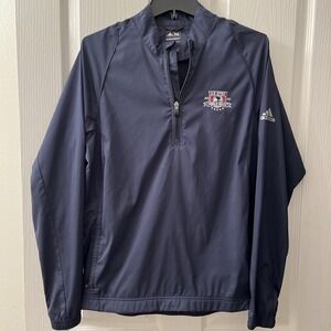 Adidas Jacket 2010 US Open Pebble Beach Mens Small Windbreaker Navy Blue